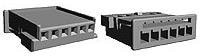 1-1241370-3, Conn Housing RCP 6 POS Crimp ST Cable Mount Black Carton Automotive