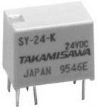 SY-12-K, Signal Relay 12VDC 1A SPDT( (12.5mm 7.4mm 9.5mm)) THT SY-12-K, Signal Relay 12VDC 1A SPDT( (12.5mm 7.4mm 9.5mm)) THT