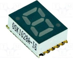OSK1039A-LB, Дисплей: LED, 7-сегментный, 10мм, 0,39", II.зн: 1, синий, 5-15мкд OSK1039A-LB, Дисплей: LED, 7-сегментный, 10мм, 0,39", II.зн: 1, синий, 5-15мкд