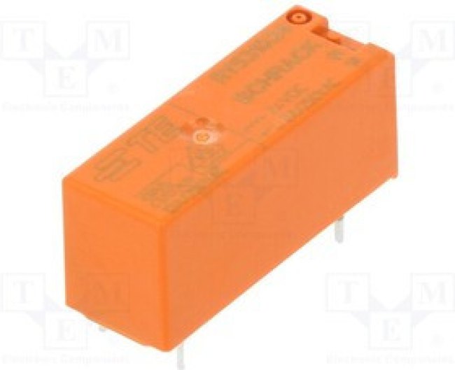 8-1393224-2, Power Relay 24VDC 8A SPST-NO(28.5mm 10.1mm 12.3mm) THT