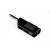 930435100, Black Male Banana Plug Screw 60V dc