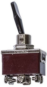 KN3C-203E, тумблер ON-OFF-ON, 6 винтовых контактов 10А 250В
