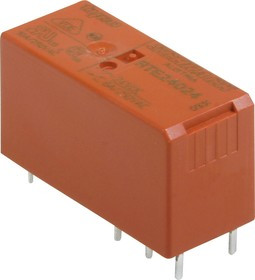 1-1393243-0, Power Relay 24VDC 8A DPDT(29mm 12.7mm 15.7mm) THT