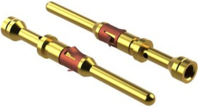 MP20M23G10, CIRCULAR CONTACT, PIN, 22-20AWG, CRIMP