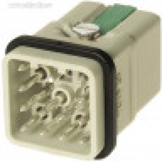 09120123001, Разъем: HAN, "папа", Han Q, PIN: 13, 12+PE, размер 3А, Han Q12-M-QL