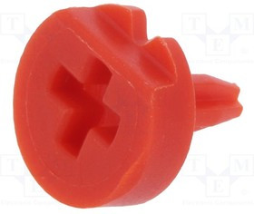 CA66030R, Ручка, с указателем, красный, d6,3мм, Совместим с: CA6