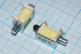 Электромагнит, напряжение питания 12В, ток 0,3А, размер 16x 8x12мм, DSOS-0416-12D; №15183D электрома
