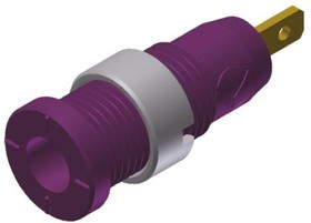 975455709, 2mm safety panel socket,violet,CAT III