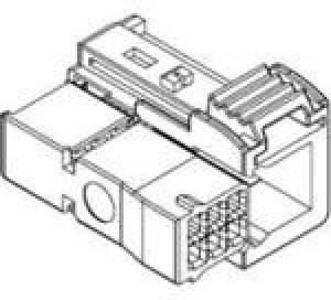 98298-0004, Automotive Connectors MOX Rcpt Hsg Wire Br reak PBT Brn DR 3Ckt