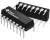 PCF8574AN, Дистанционный 8-ми битный расширитель порта ввода/вывода для шины I2C [DIP-16 / SOT38-4]