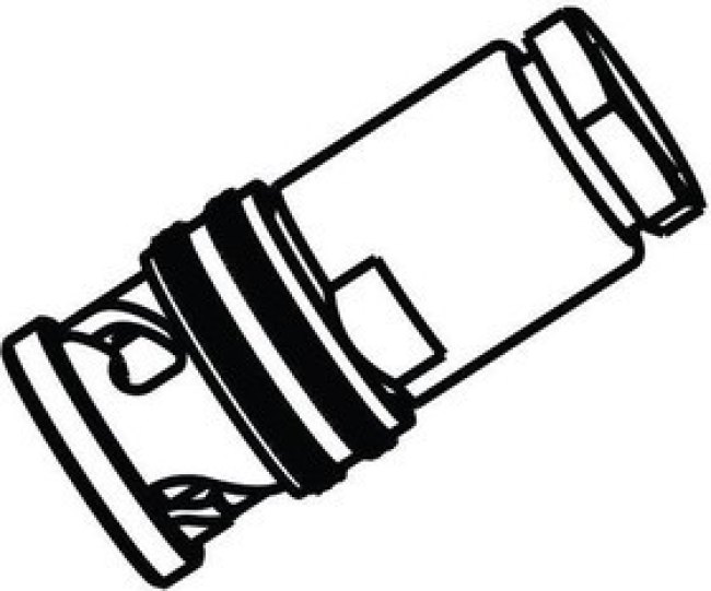 PL75-25A, RF Connectors / Coaxial Connectors TRB Plug STR Wrench CRMP 3-lug