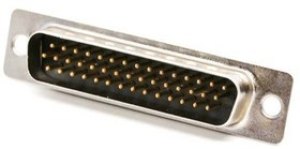 173113-0080, D-Sub High Density Connectors FCT HD DSUB STR PC PLG 44 PN
