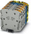 3260112, DIN Rail Terminal Blocks PTPOWER 95-3L/N 4POS GRY/BLU NS35/15