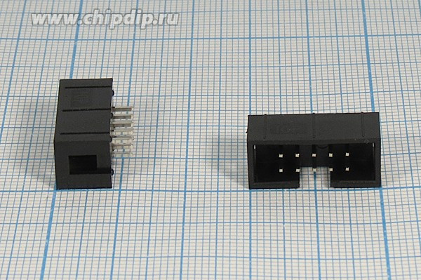 шт IDC\P2,54x2,54\ 10P\плат\BH-10; №1243 штек IDC\P2,54x2,54\ 10P\плат\\BH-10