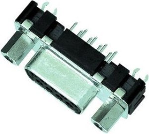 09664117501, D-Sub Standard Connectors DSUB SV FEM SSDP STR 37P PL3 NUT M3