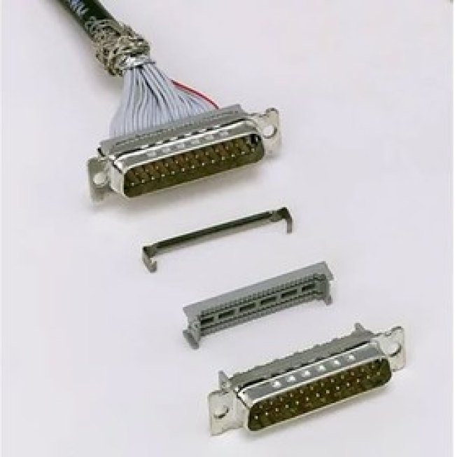 8225-7000, D-Sub Standard Connectors 25P CLOSD COVER PLUG LOW PROFILE