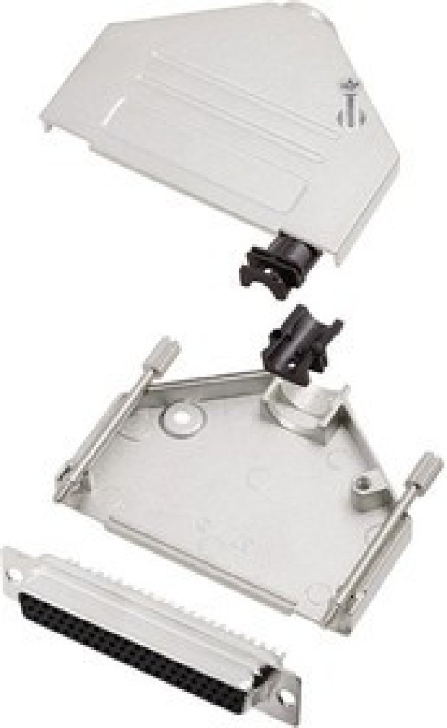 L17DTZK37+L77HDC62S, Разъем D Sub, With Backshell, HD62, High Density, Гнездо, DTZK, 62 контакт(-ов), DC, Solder Cup L17DTZK37+L77HDC62S, Разъем D Sub, With Backshell, HD62, High Density, Гнездо, DTZK, 62 контакт(-ов), DC, Solder Cup
