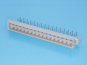 612C-32M-E2, Разъем DIN 41612 32 контакта, вилка, прямой угол, четный, 3 ряда