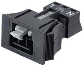 890-713, Прямоугольный разъем, Серия WINSTA MINI, 3 контакт(-ов), Штекер, Обжим, 1 Ряд