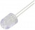 OSR5PAA131B, LED; 10mm; red; 10000?12000mcd; 30°; Front: convex; 1.8?2.6V