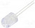 OSR5PAA131B, LED; 10mm; red; 10000?12000mcd; 30°; Front: convex; 1.8?2.6V