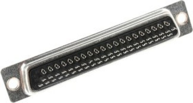 ZDCA-62S, ZD*A 62 Way Panel Mount D-sub Connector Socket, 2.29mm Pitch ZDCA-62S, ZD*A 62 Way Panel Mount D-sub Connector Socket, 2.29mm Pitch