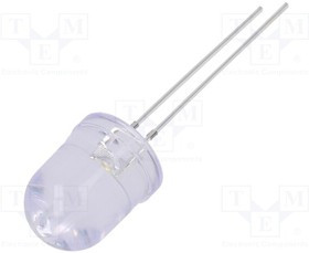 OSM2DKA131A-ST, LED; 10mm; white warm; 8400?10000mcd; 30°; Front: convex; 2.9?3.6V