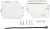 863093C50MLF, 863093C Series Thermoplastic Angled, Straight D Sub Backshell, 50 Way, Strain Relief 863093C50MLF, 863093C Series Thermoplastic Angled, Straight D Sub Backshell, 50 Way, Strain Relief
