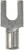 P18-14F-M, Terminals FORK 22-18 STUD SIZE 14