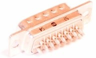 09670155615, D-Sub Standard Connectors DSUB SV MA TSDC 15P AU2