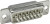 09670155615, D-Sub Standard Connectors DSUB SV MA TSDC 15P AU2