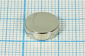 Магнит цилиндрический 10x 3мм 6191 магнит 10,0x 3,0\цилиндр\\Ni\\