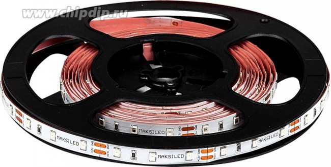 Светодиодная лента MAKSILED 1м, 12В, 4,8Вт/м, 60д/м, IP20, 90Лм/м, желтый, 8мм, ML-R60-2835-Y-LP-S Светодиодная лента MAKSILED 1м, 12В, 4,8Вт/м, 60д/м, IP20, 90Лм/м, желтый, 8мм, ML-R60-2835-Y-LP-S