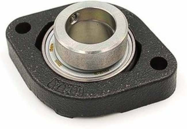 2 Hole Flange Bearing Unit, FLCTE20-XL, 20mm ID