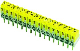 JSA4-16-GO, DIP / SIP переключатель, 16 схем(-а), Ползунок, Сквозное Отверстие, SPST, 100 В, 1 А