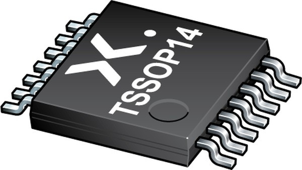 74LVC07APW,118, (ЛП9), Буфер 6-ти канальный КМОП открытый сток TSSOP14