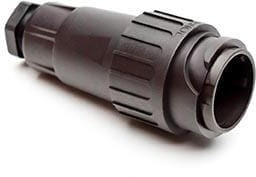 C016-10H008-002-1, Circular DIN Connectors MALE CABLE CONNECTOR 8+PE