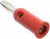 1325-2, Test Plugs &amp; Test Jacks BANANA PLUG, SOLDERL ESS, RED
