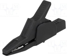 AK 2 B 2540 SW, Зажим "крокодил"; 34А; черный; Диап.захвата: макс.30мм; 300В