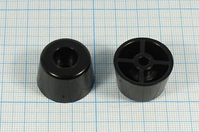 Ножка приборная 25x22, h-16,2/отверстие 4.3x10.4, пластик, FFT-3