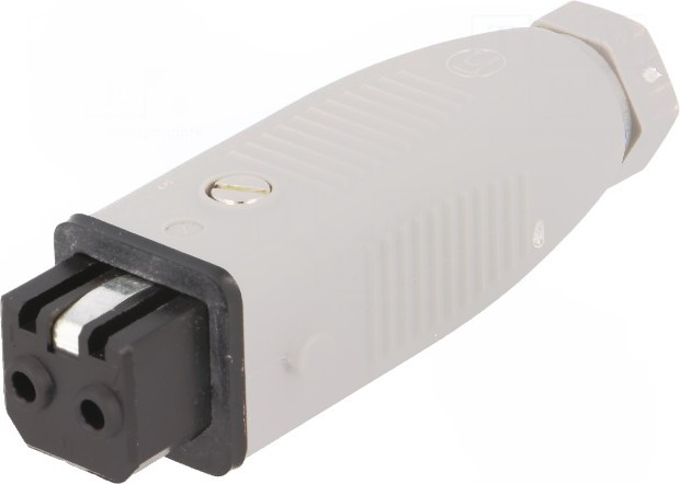 931264106 STAK 20, ST IP54 Black, Grey Cable Mount 2P + E Heavy Duty Power Connector Socket, Rated At 16A, 250 V 931264106 STAK 20, ST IP54 Black, Grey Cable Mount 2P + E Heavy Duty Power Connector Socket, Rated At 16A, 250 V