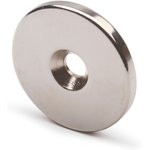 Неодимовый магнит диск 25х3 мм с зенковкой 4.5/7.5 мм