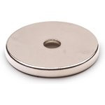 Неодимовый магнит диск 25х3 мм с зенковкой 4.5/7.5 мм