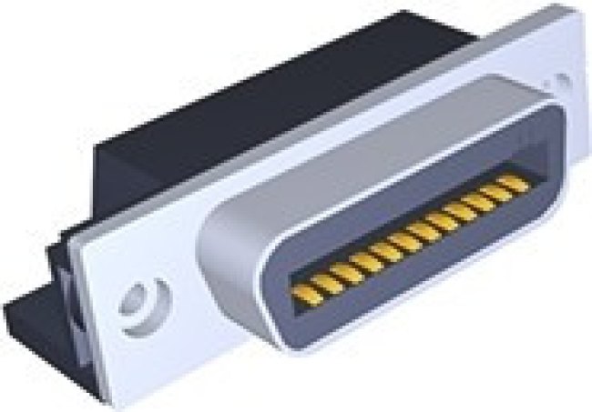 5554923-2, D-Sub Standard Connectors RA 24P STANDARD 6-32 board lock grounding