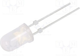 OSB5SA5A32G-1, LED; 5mm; blue; 4200?5800mcd; 30°; Front: convex; 2.9?3.4V; -30?85°C