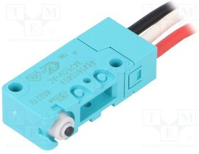 ABV1610403J, Микропереключатель SNAP ACTION; без рычага; SPDT; 3A/250ВAC