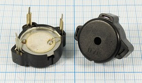 Излучатель звука пьезоэлектрический без генератора 24x10m30, 1~30В, 2,8 кГц, 3P, CBE2328AP, DAE YOUN