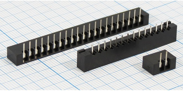 Гнездо FB, шаг 2.54мм, 13P, шлейф, FB-13, на плату; №11795 гн FB\P2,54\13P\ шлейф\FB-13\\плат\