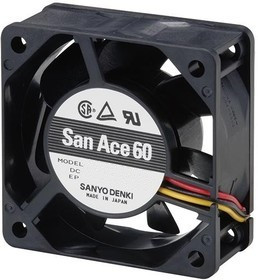 Вентилятор Sanyo Denki San Ace 109R0612S4D01 DC 12V 0.17A 60x25 3pin