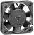 414F/2, DC Fans Tubeaxial Fan, 40x40x10mm, 24VDC, 4.7CFM, Speed Signal/Open Collector Output